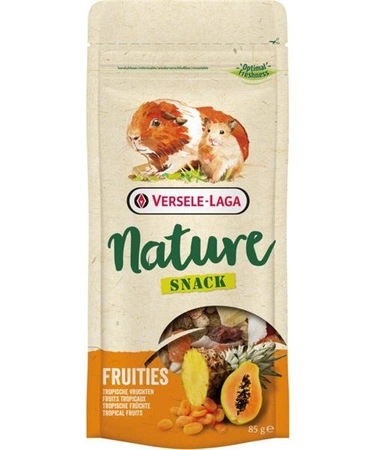 Versele - Laga Nature Snack Fruities 85 g - przysmak owocowy dla królików oraz roślino i wszystkożernych gryzoni 85g