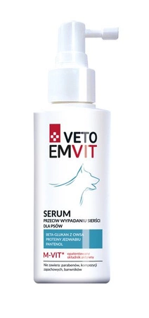 Vetoemvit serum przeciw wypadaniu sierści dla psów 150 ml