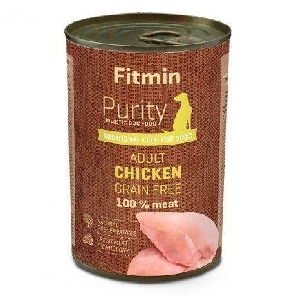 Fitmin Dog Purity tin Chicken 400 g - mokra karma dla dorosłych psów z kurczakiem 400g