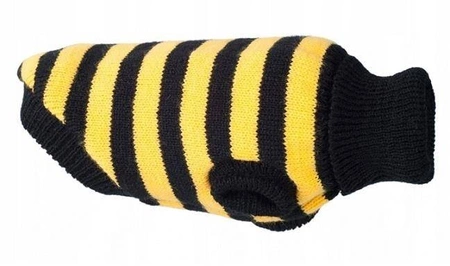 Amiplay Sweterek dla psa Glasgow 34 cm Paski żółte
