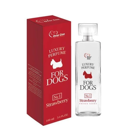 Over Zoo Perfumy dla psów o zapachu truskawek 100 ml