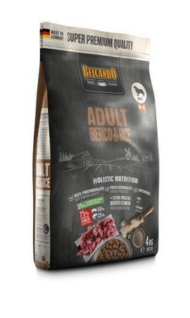 BELCANDO Adult Iberico & Rice M-XL 4 kg - sucha karma dla psów ras średnich i dużych, 4 kg