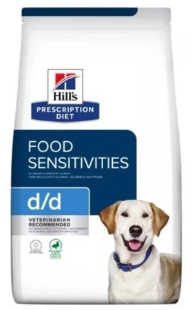 HILL'S Prescription Diet Canine d/d Food Sensitivites Duck & Rice 12 kg
