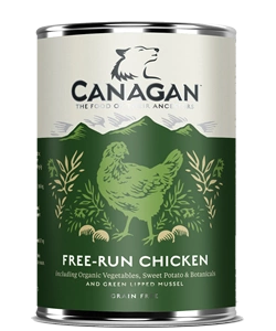 Canagan Dog Free Run Chicken 400 g - mokra karma dla psów kurczak świeżo przygotowany bez zbóż 400g