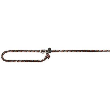 Trixie Smycz dławikowa Mountain Rope S-M 1.70 m/ř 8 mm czarno/pomarańczowa