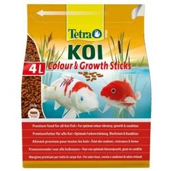 TETRA Pokarm Pond KOI Colour&Growth Sticks, 4 l - pokarm dla karpii koi, 4 l