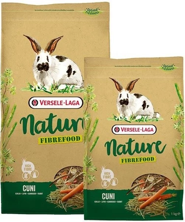 Versele - Laga Nature Fibrefood Cuni 2.75 kg - pokarm mieszanka dla wrażliwych królików miniaturowych 2.75kg
