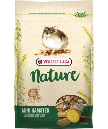 Versele - Laga Nature Mini Hamster 400 g - pokarm mieszanka dla chomików karłowatych 400g