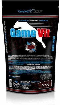 GAME DOG GameVit suplement diety dla szczeniąt i psów dorosłych 500 g