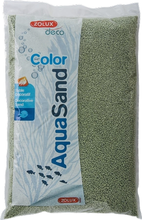 Zolux Aquasand Color zieleń lipowa 5 kg