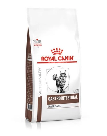 ROYAL CANIN Cat Gastrointestinal Hairball 400 g - Sucha karma dla kotów, narażonych na powstawanie kul włosowych i/lub z wrażliwą skórą 400 g