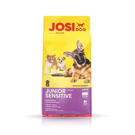 JosiDog Junior Sensitive 15kg - sucha karma dla szczeniąt o wrażliwym żołądku, 15kg