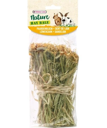 Versele - Laga Nature Snack Hay Bale Dandelion 70 g - wiązanka sianka dla królików, kawii domowych, szynszyli i koszatniczek 70g
