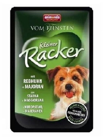 Animonda Vom Feinsten Kleiner Racker mit Rebhuhn + Majoran 85 g - mokra karma dla psów ras małych kuropatwa z majerankiem 85g