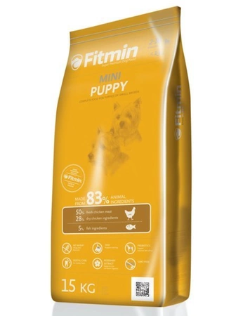Fitmin Mini Puppy 15 kg - sucha karma dla szczeniąt rasy małej 15kg