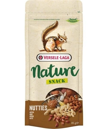 Versele - Laga Nature Snack Nutties 85 g - przysmak orzechowy dla królików oraz roślino i wszystkożernych gryzoni 85g