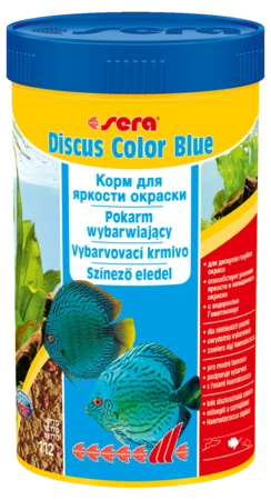 sera Discus Color Blue - pokarm wybarwiający dla niebieskich paletek 250ml