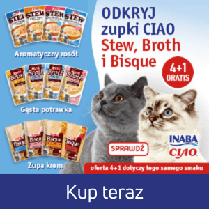 2025-03-19- Promocja INABA Cat Bisque&Broth 4+1 GRATIS