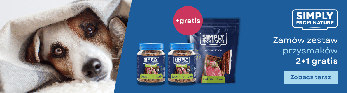 SIMPLY FROM NATURE - kup 2 zestawy Smart Bites i otrzymaj przysmak GRATIS