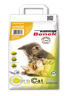 Certech Super Benek Corn Cat Natural 14 l - żwirek kukurydziany dla kotów 14l