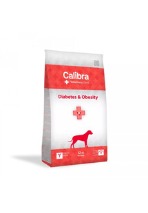 CALIBRA Veterinary Diet Dog Diabetes & Obesity 12 kg karma dla psa