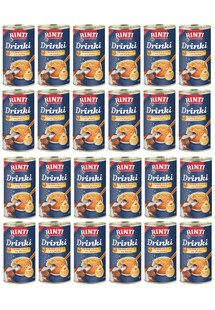 RINTI Drinki 24x185 ml - Przekąska dla psów z kurczakiem