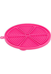 Taca na przysmaki Lick'n'Snack różowa 18 cm