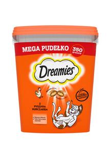 Mega Pudełko 350g Przysmak dla kota z pysznym kurczakiem