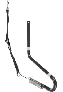 Zestaw rowerowy ze smyczą w kształtcie U dla średnich i dużych psów