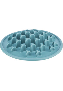 Slow Feeding Pillars mata spowalniająca jedzenie, niebieska