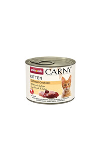 ANIMONDA Carny Kitten Poultry Cocktail 200 g Mokra karma dla kociąt Koktajl drobiowy