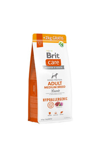 Care Hypoallergenic Adult Medium Breed z jagnięciną 12+2 kg GRATIS