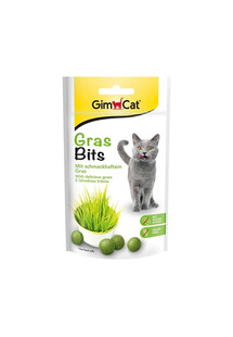 GIMCAT Tasty Tabs GrassBits z trawą 40 g