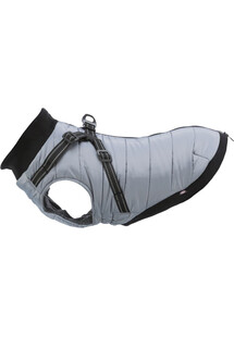 Pontis płaszczyk z szelkami XS 30 cm szary