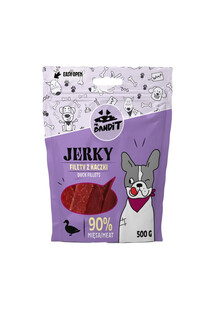 Jerky filety z kaczki dla psów 500 g