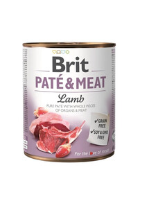 Pate&Meat lamb 800 g pasztet z jagnięciną dla psów