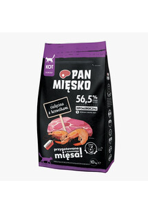 PAN MIĘSKO sucha karma Cielęcina z krewetkami S 10 kg