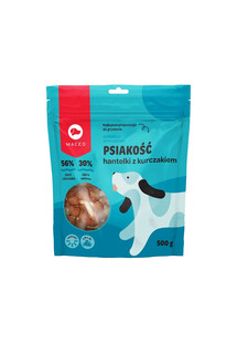Maced Hantelki z kurczakiem 500 g - przysmak dla psa 500g