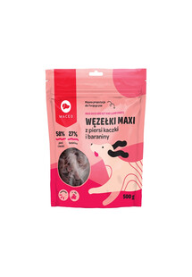 MACED MIĘKKI WĘZEŁ JAGN.12,5CM/500g - przysmak dla psów, 500g
