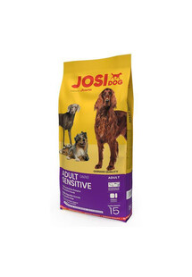 JosiDog Adult Sensitive 15kg - sucha karma dla psów dorosłych z wrażliwym żołądkiem, 15 kg