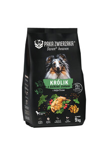 PAKA ZWIERZAKA Seventh Heaven Królik z dzikimi ziołami 9 kg sucha karma dla szczeniąt