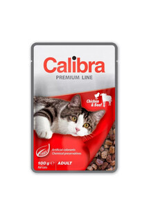 Cat Premium Line Adult Chicken&Beef 100 g z wołowiną i kurczakiem dla kotów