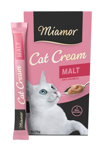 MIAMOR Cat Cream pasta słodowa dla kota  6 x 15 ml