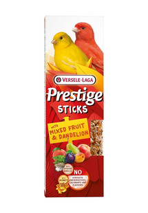 VERSELE-LAGA Prestige Sticks 60 g kolby dla kanarków mix owoców i mniszek