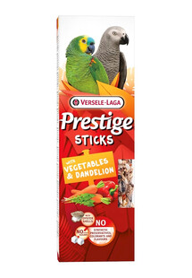 VERSELE-LAGA Prestige Sticks 140g kolby dla dużych papug warzywa z mniszkiem