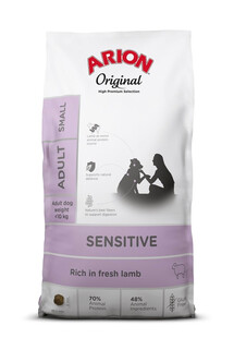 ARION Original Sensitive Adult Small dla psów ras małych z jagnięciną 2 kg