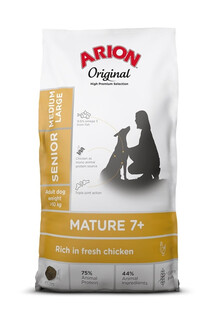 ARION Original Mature 7+ Senior Medium Large dla dojrzałych i starszych psów ras średnich i dużych 12 kg