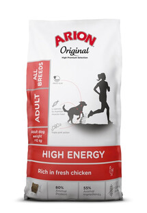 ARION Original High Energy dla psów o zwiększonym zapotrzebowaniu energetycznym z kurczakiem 12 kg