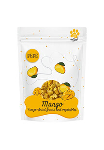 PAKA ZWIERZAKA PEPE Freeze-dried Mango 20 g  liofilizowane owoce dla psa