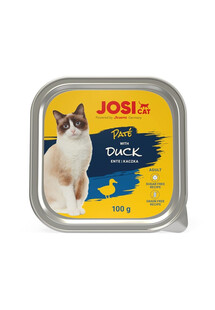 JOSERA JosiCat Pate with Duck for Cats 100g pasztet z kaczką